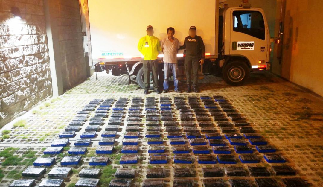 150 kilos cocaína carreteras de Bolívar: Incautan 150 kilos de cocaína que eran movilizados en carreteras de Bolívar