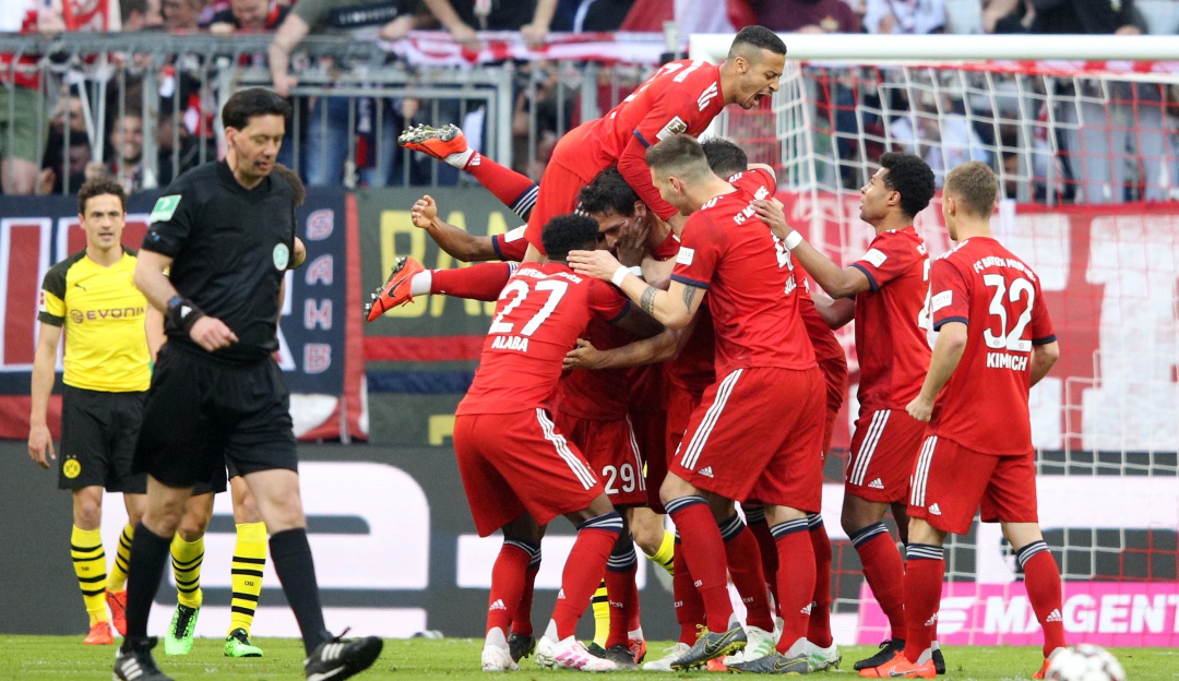 Bayern Munich Borussia Dortmund en vivo on line: Bayern Múnich golea al Borussia y es nuevo líder