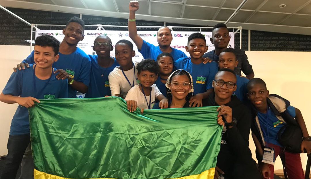 Niños del Chocó con cupo para participar en RoboRave en China