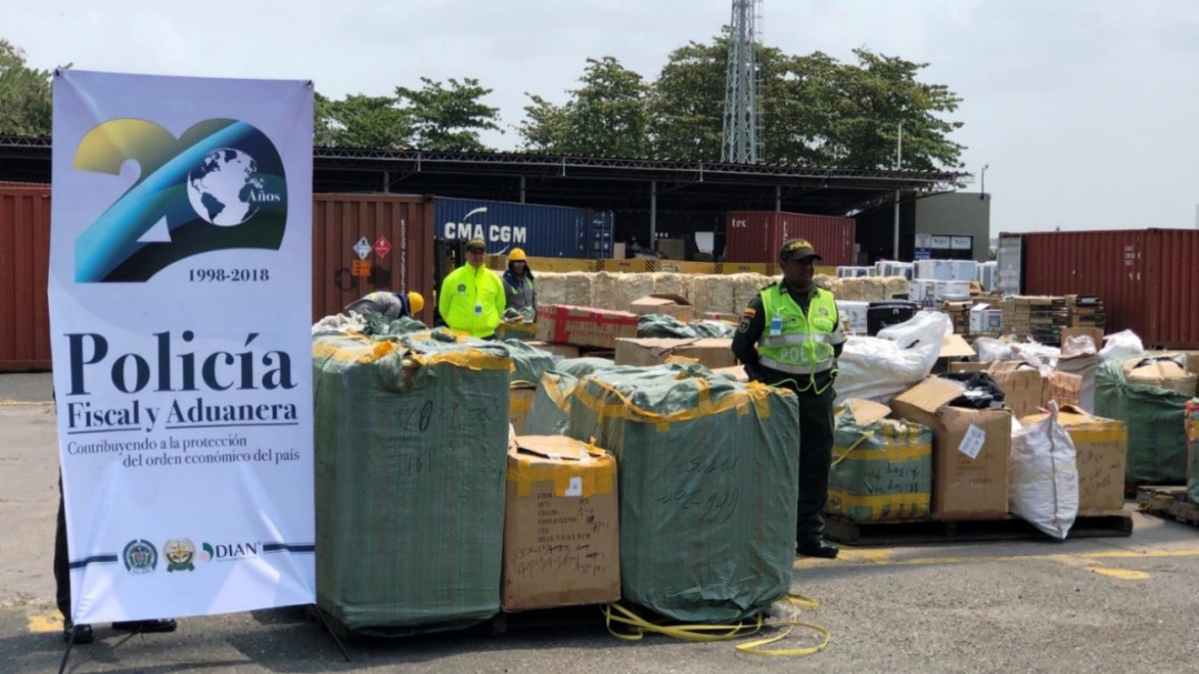 $1.554 millones en contrabando, balance de aprehensiones en Cartagena