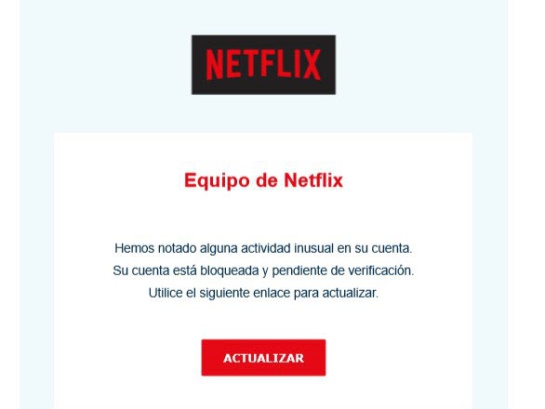 Robo de cuentas en Netflix: ¡Cuidado! Alerta por virus que roba cuentas de Netflix Robo de cuentas en Netflix: ¡Cuidado! Alerta por virus que roba cuentas de Netflix