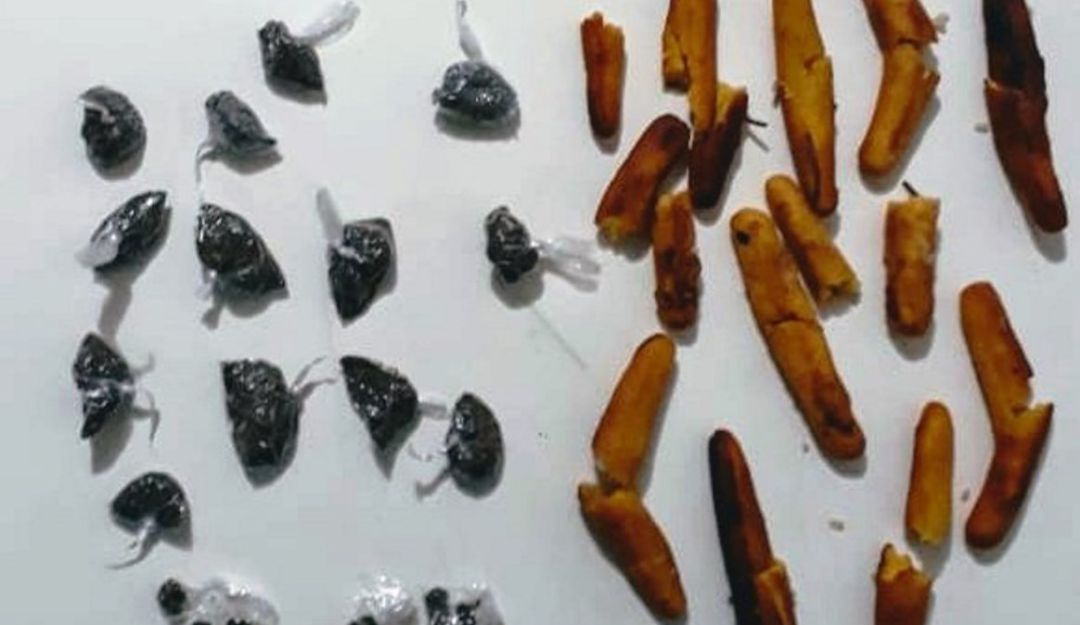marihuana: Camuflada en pasabocas, pretendían ingresar marihuana para un detenido