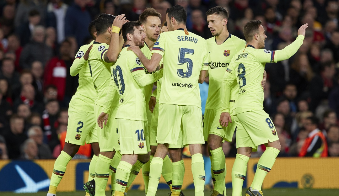 Champions League Manchester United Barcelona: Barcelona ganó y sellará su clasificación en el Camp Nou