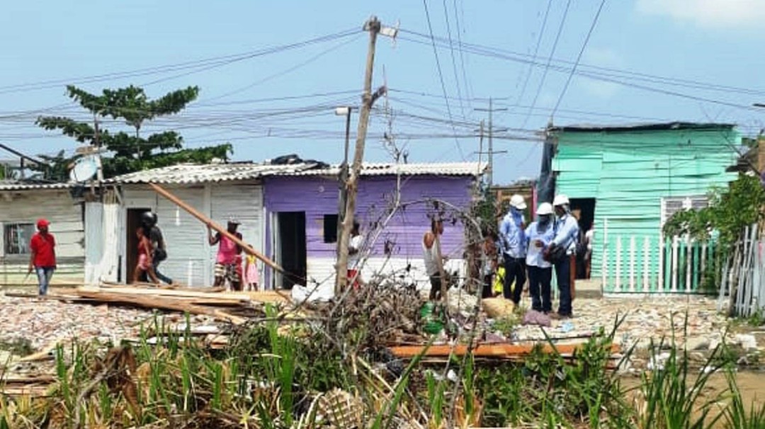 Recuperan terrenos de bajamar en cercanías de la Ciénaga de La Virgen