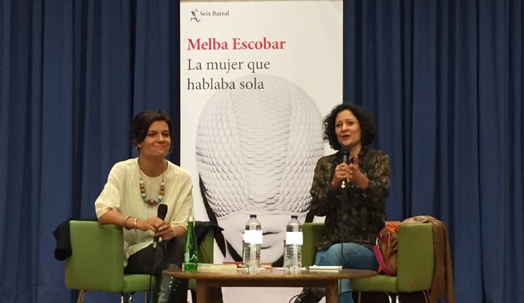 “La mujer que hablaba sola“ novela de Melba Escobar