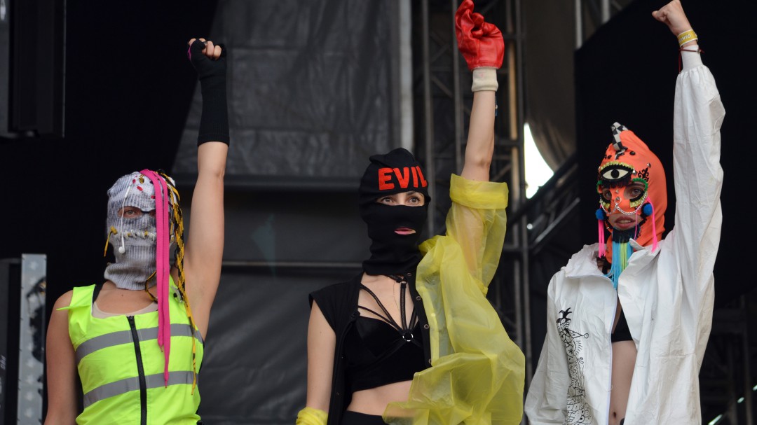 La banda Pussy Riot llega a Latinoamérica con su vocación por la protesta