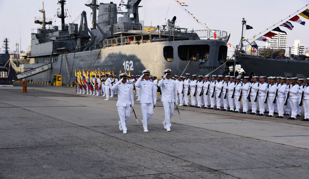 Aniversario Armada Cartagena: Conmemoran aniversario de la Fuerza de Superficie del Caribe en Cartagena