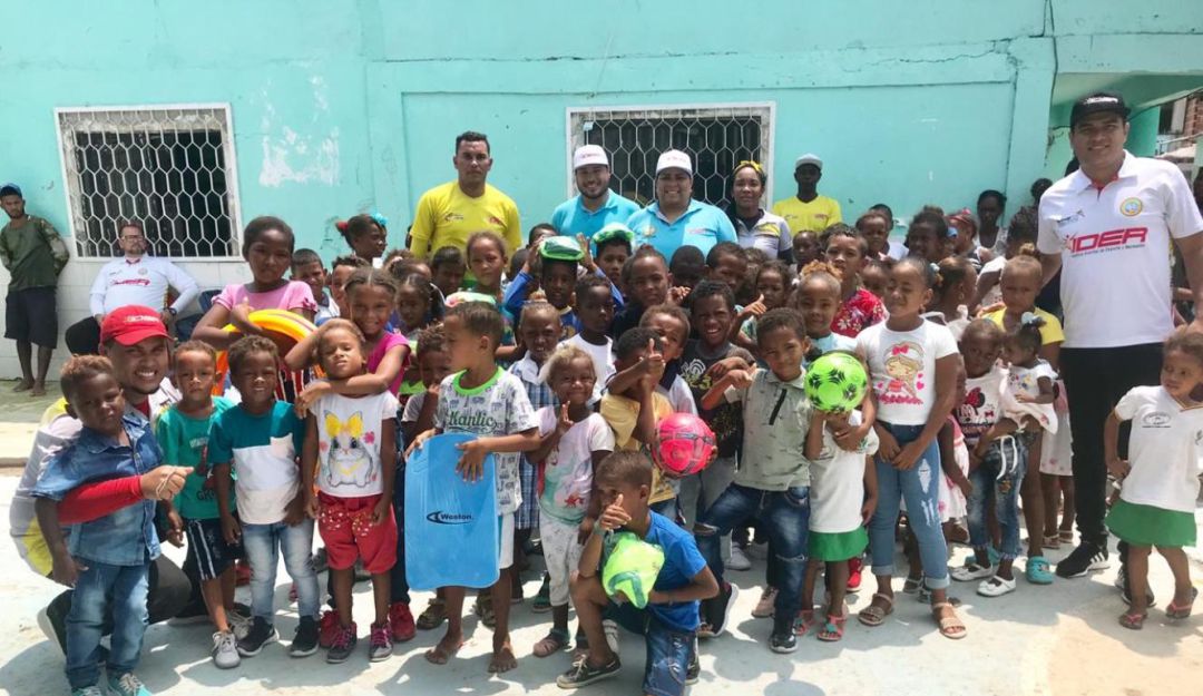 Santa Cruz del Islote IDER Deportes: Realizan jornadas deportivas en corregimiento de Cartagena