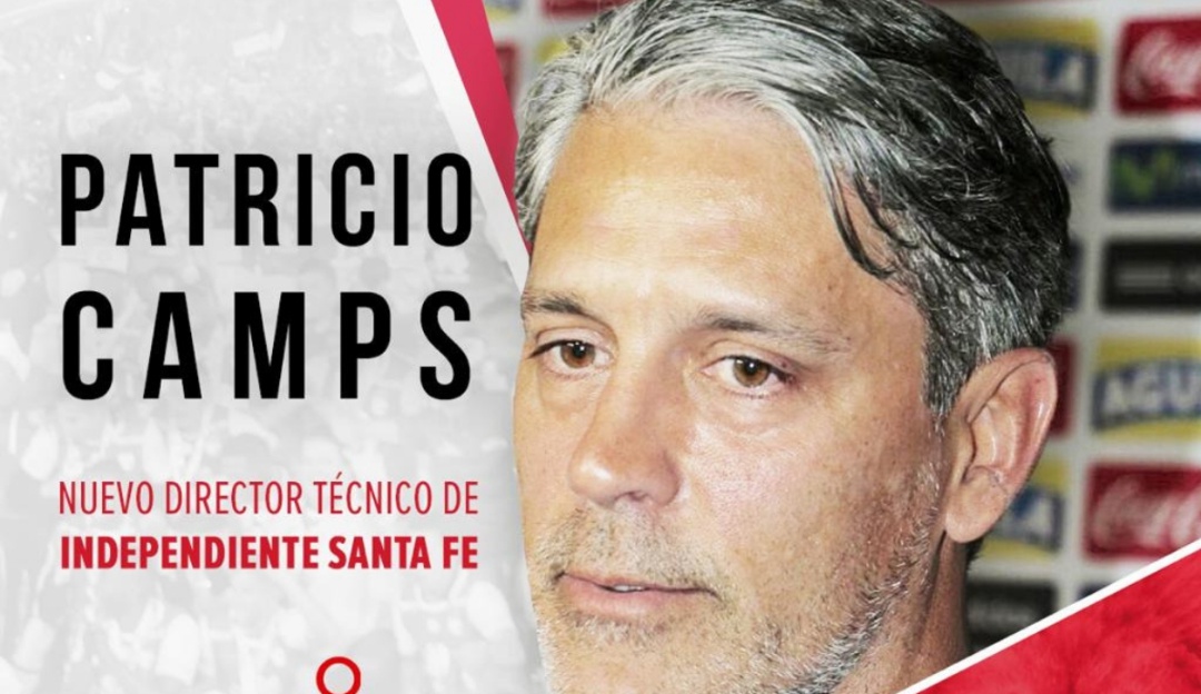 Patrico Camps Técnico Santa Fe: Patricio Camps es nuevo entrenador de Independiente Santa Fe
