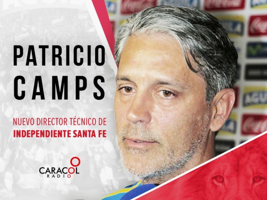 Patrico Camps Técnico Santa Fe: Patricio Camps es nuevo entrenador de Independiente Santa Fe Patrico Camps Técnico Santa Fe: Patricio Camps es nuevo entrenador de Independiente Santa Fe