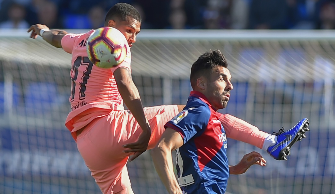 Jeison Murillo Huesca 0-0 Barcelona: Murillo se estrenó en Liga con el Barcelona en empate ante el Huesca