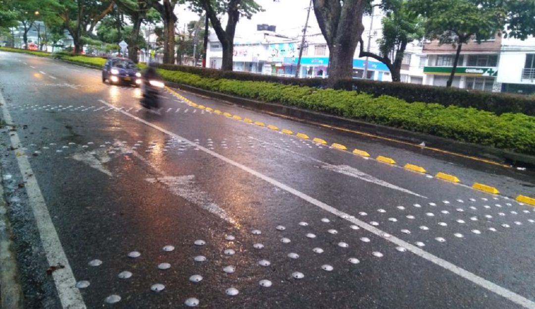 Movilidad en Ibagué: Inconformismo por instalación de taches en vías de Ibagué