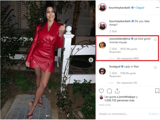 Este fue la expresión que utilizó para comentar una fotografía. Este fue la expresión que utilizó para comentar una fotografía.