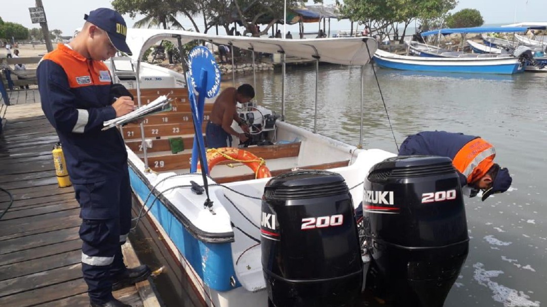 En Semana Santa Dimar fortalece controles de seguridad marítimos en el país