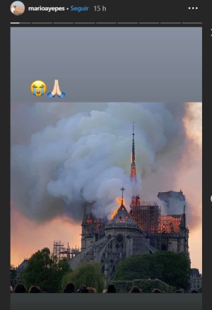 Notre Dame incendio: El mundo del fútbol se suma al dolor por el incendio de Notre Dame Notre Dame incendio: El mundo del fútbol se suma al dolor por el incendio de Notre Dame