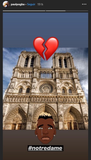 Notre Dame incendio: El mundo del fútbol se suma al dolor por el incendio de Notre Dame Notre Dame incendio: El mundo del fútbol se suma al dolor por el incendio de Notre Dame