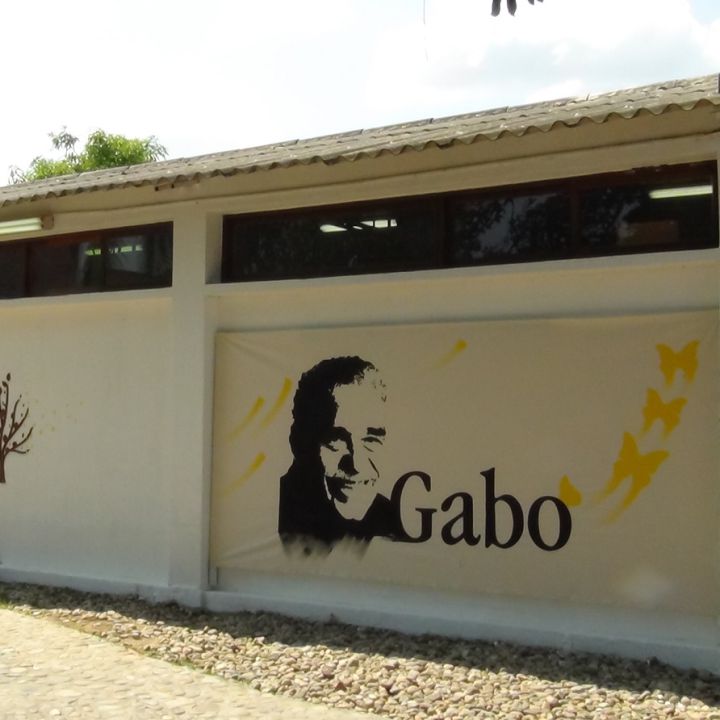 De paseo en la casa de Gabo en Aracataca