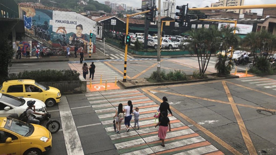 Entró en funcionamiento el semáforo peatonal de calle 5ª con carrera 6ª