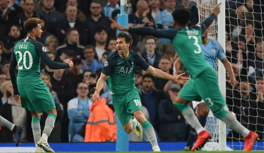 Champions League Manchester City Tottenham Online: Tottenham pasó sufriendo a semis de Champions