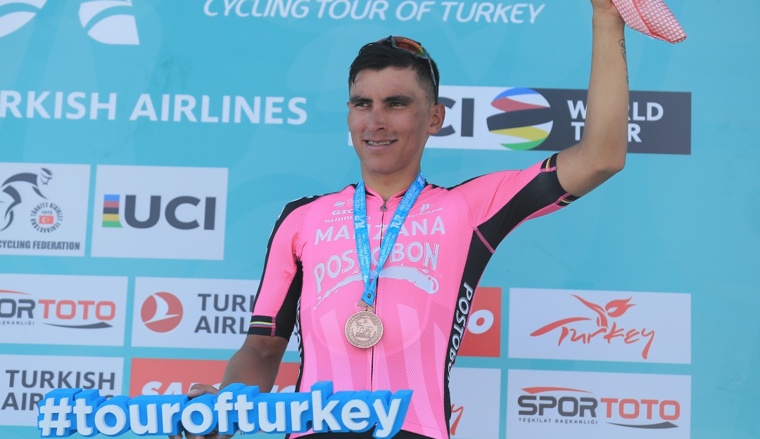 Jhonatan Restrepo Tour de Turquía: Jhonatan Restrepo es tercero en la general del Tour de Turquía