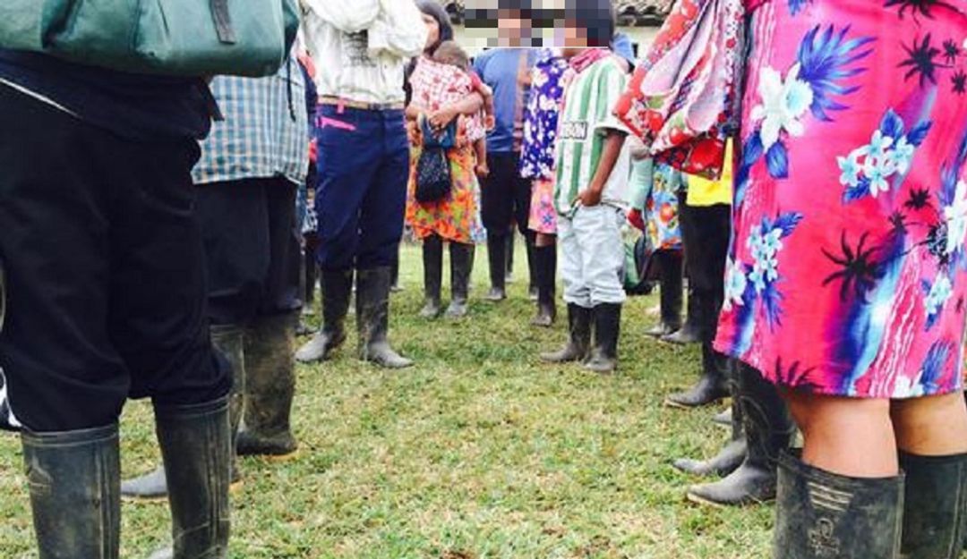 DESPLAZAMIENTO INDÍGENAS EN urrao antioquia: Denuncian el desplazamiento de 70 familias indígenas en Urrao, Antioquia