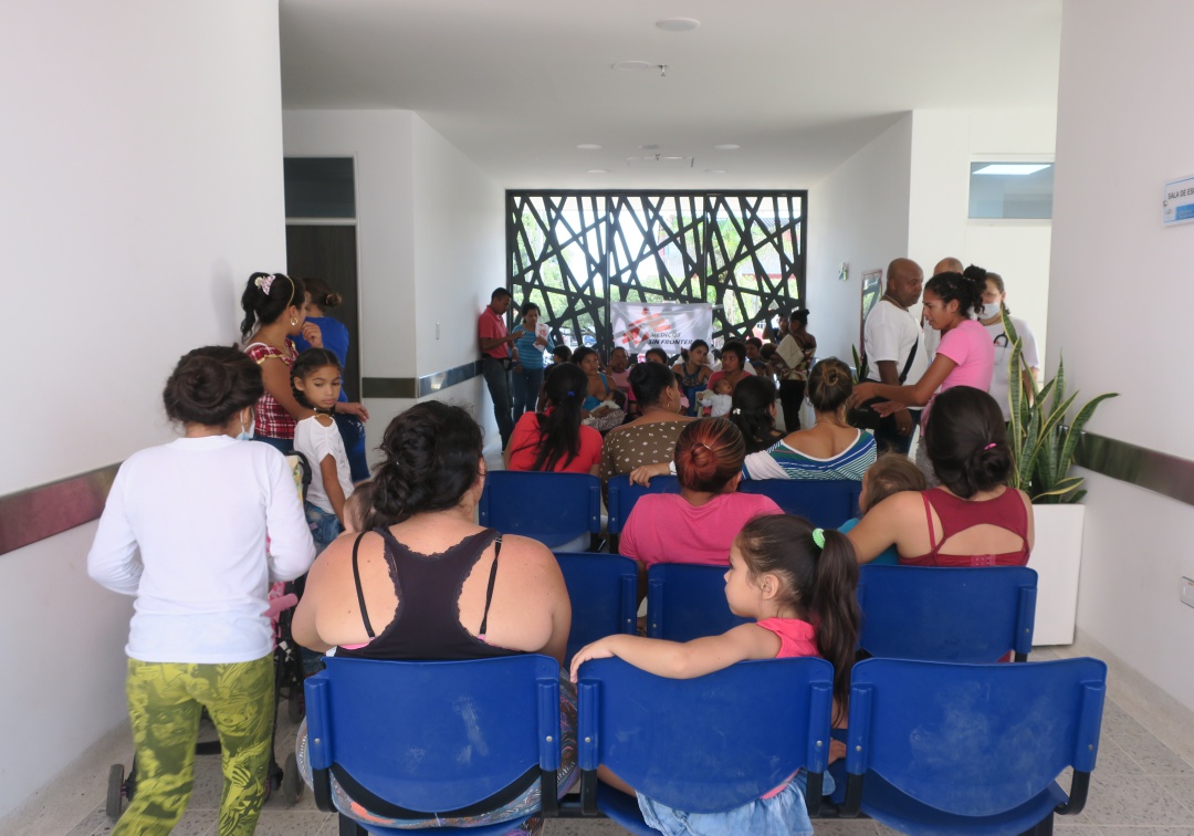 Médicos Sin Fronteras abre punto de atención a venezolanos en La Guajira