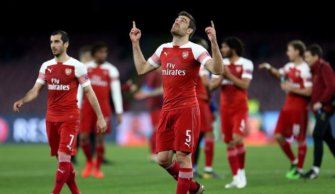 En Vivo Napoli Arsenal: Arsenal se cita con Valencia en semifinales de Europa League