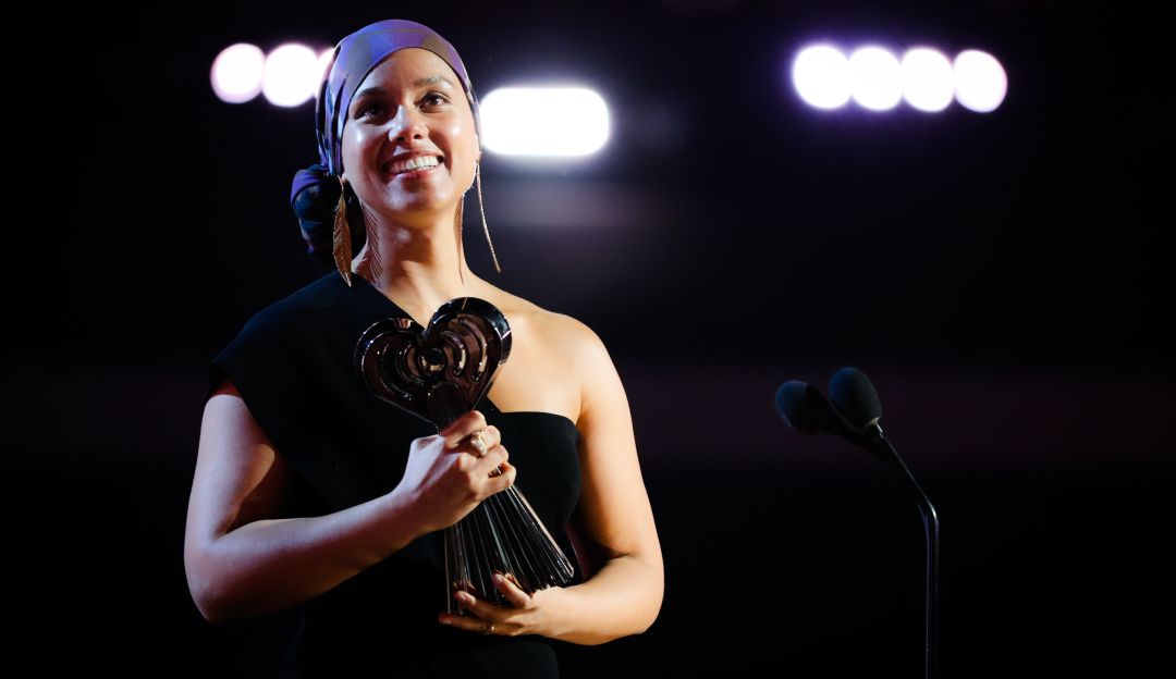 Alicia Keys, cantante estadounidense.