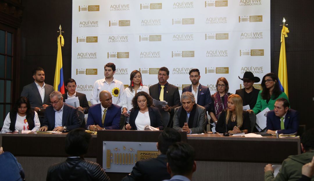 Congreso Colombia: “EEUU quiere presionar para votar a favor de las objeciones”: Alianza Verde