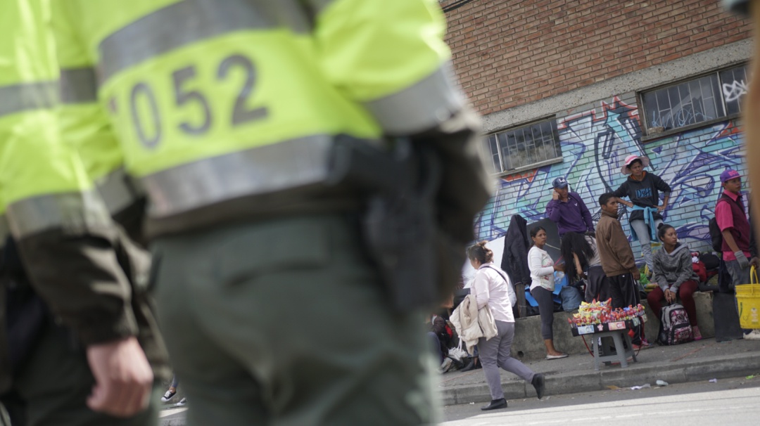 Fotógrafo denuncia agresión de la Policía en Bogotá