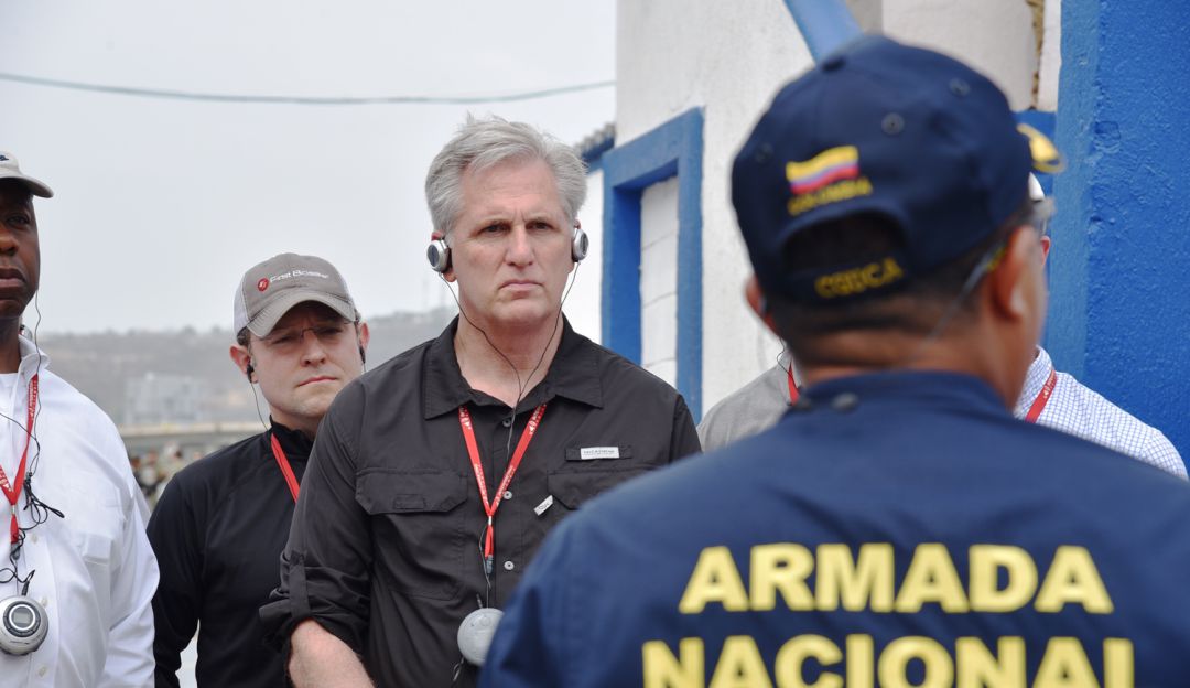 congresistas de Estados Unidos: Armada de Colombia recibió la visita congresistas de Estados Unidos