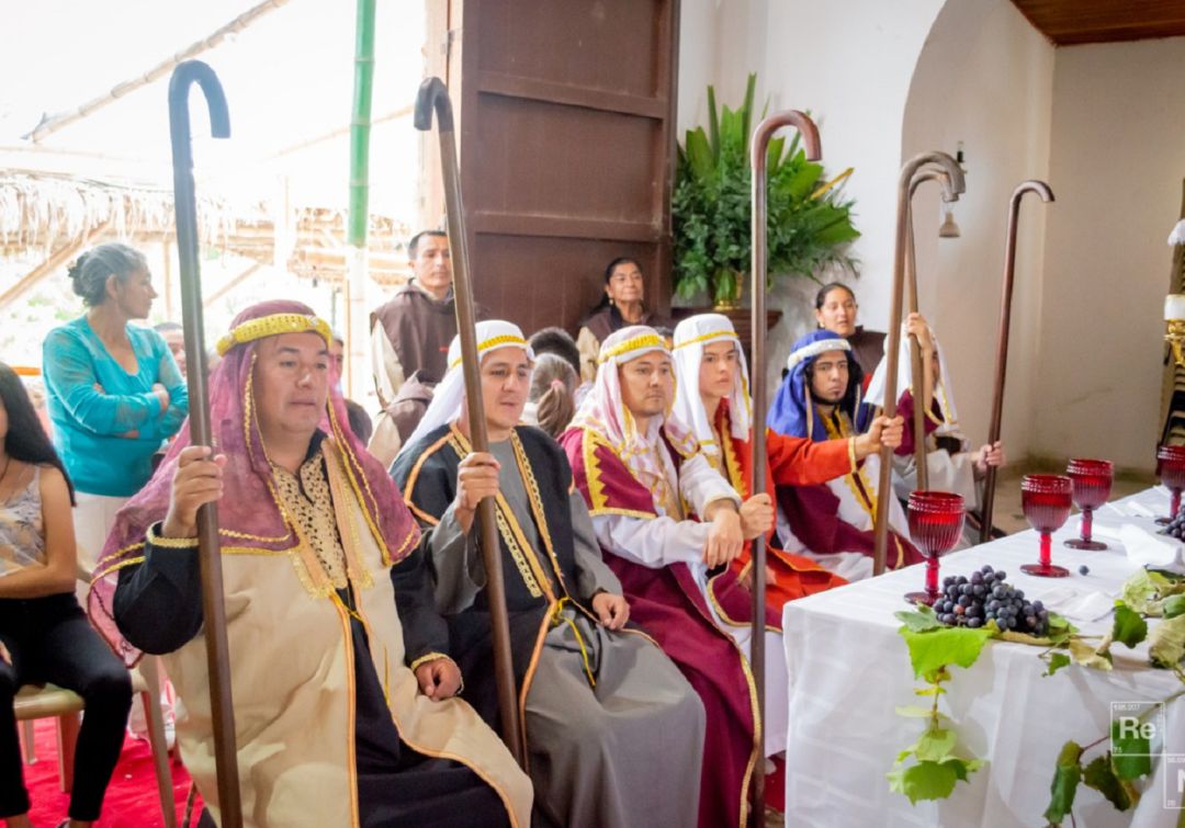 San Agustín, representa la Pasión de Cristo más grande del país