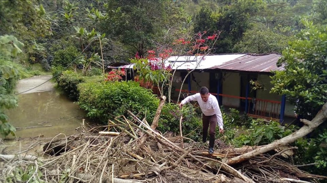 El Quindío en alerta por deslizamientos de tierra debido a las lluvias