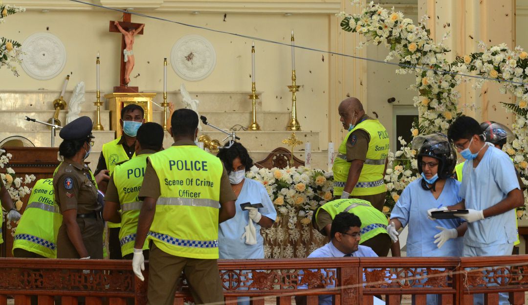 Policía de Sri Lanka había emitido alerta sobre posibles hechos terroristas