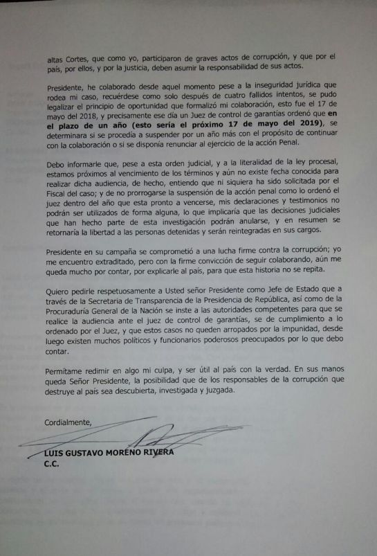 Cartel de la Toga: Ex fiscal Moreno: Cartel de la toga está a punto de quedar en la impunidad Cartel de la Toga: Ex fiscal Moreno: Cartel de la toga está a punto de quedar en la impunidad