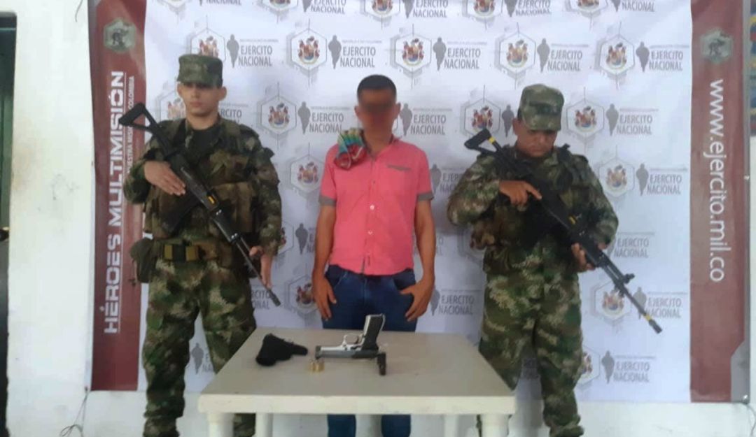 Ejército Clan del Golfo Bolívar Captura: Ejército Nacional captura a integrante del Clan del Golfo en Bolívar