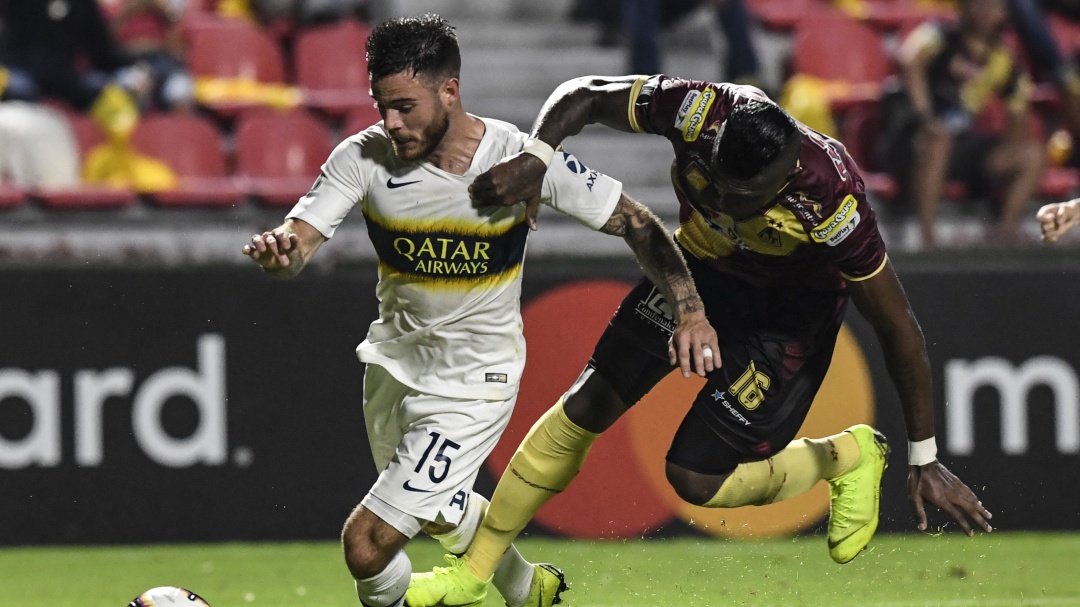 Tolima igualó con Boca y quedó cerca de la eliminación