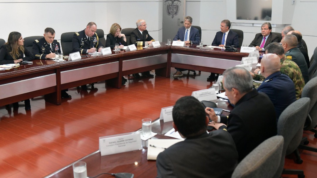 Colombia y EE.UU. reiteran "compromiso compartido" contra tráfico de drogas