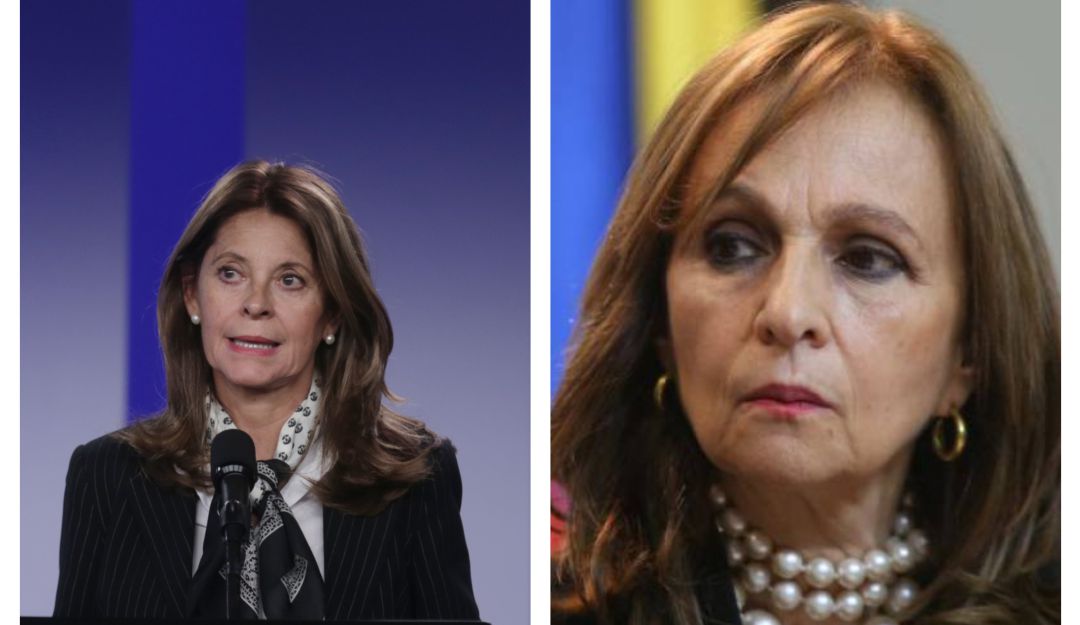 Marta Lucía Ramírez y Ángela María Robledo