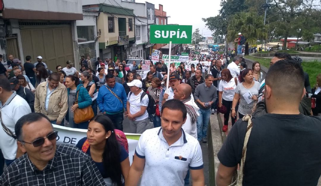 movilización nacional paro marcha: Caldas se une a la marcha nacional