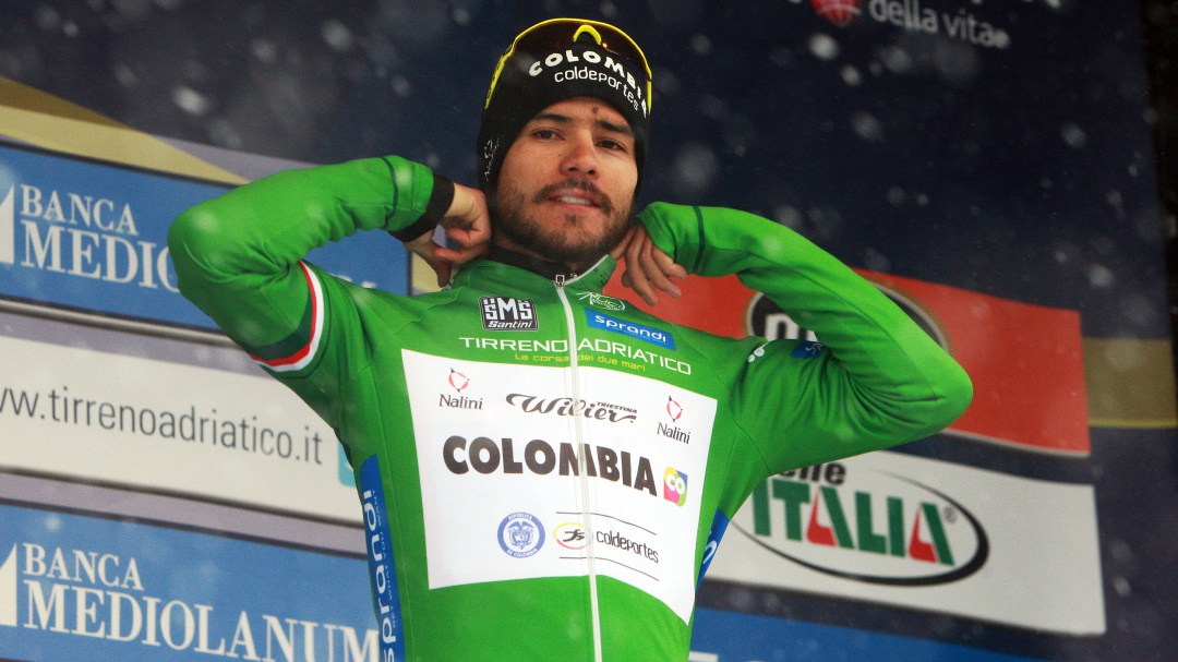 Carlos Quintero, 2do y en lágrimas en última etapa del Tour de Los Alpes