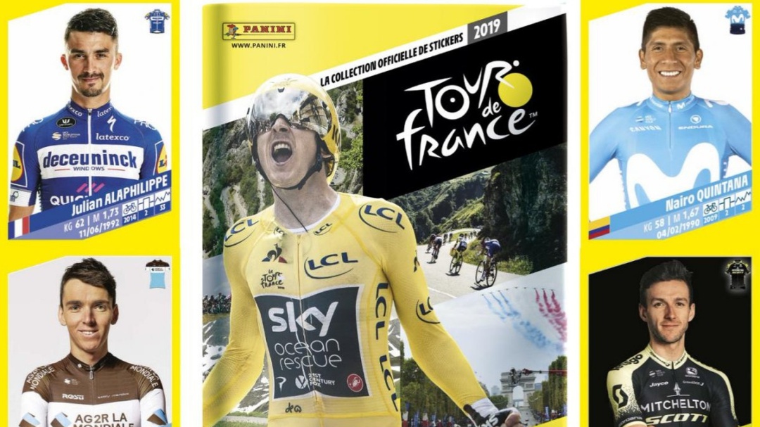 El Tour de Francia tendrá albúm Panini para 2019