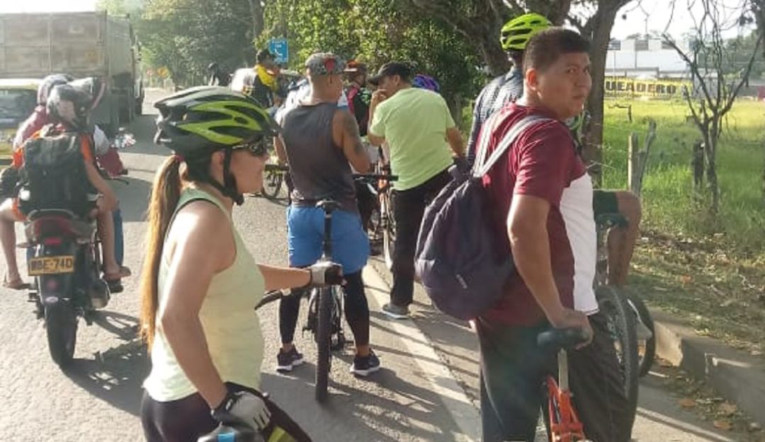 Ciclopaseo en Ibagué