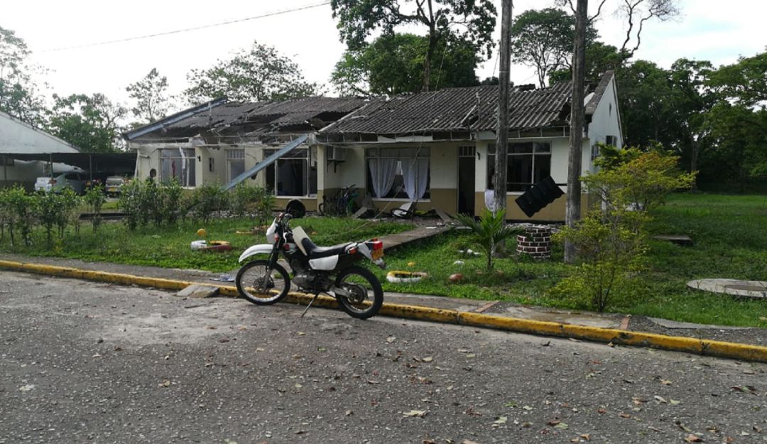 Atacan con explosivos batallón militar en Saravena