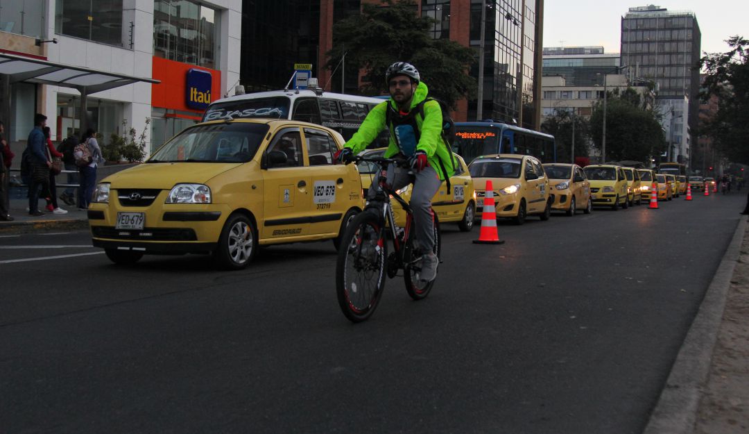 El 6.5% de los bogotanos se movilizan a sus trabajos en bicicletas