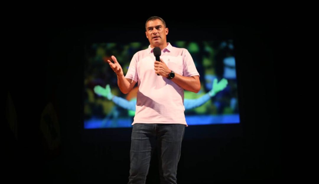 Faryd Mondragón charla motivacional Día del Niño Cartagena: Faryd Mondragón dio charla motivacional en el Día del Niño en Cartagena