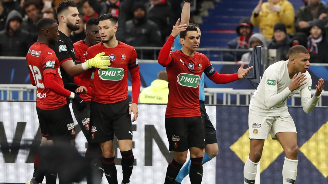 Rennes dio el batacazo: Ganó la Copa ante PSG