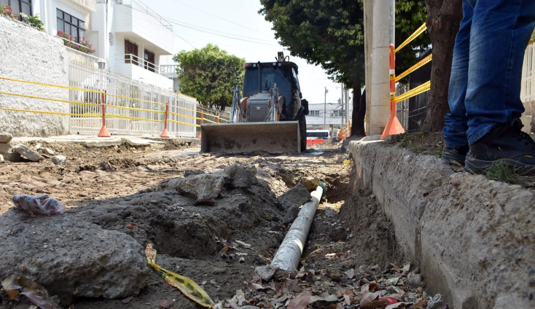Transcaribe: En Manga se deben cambiar tuberías antiguas por obras de Transcaribe