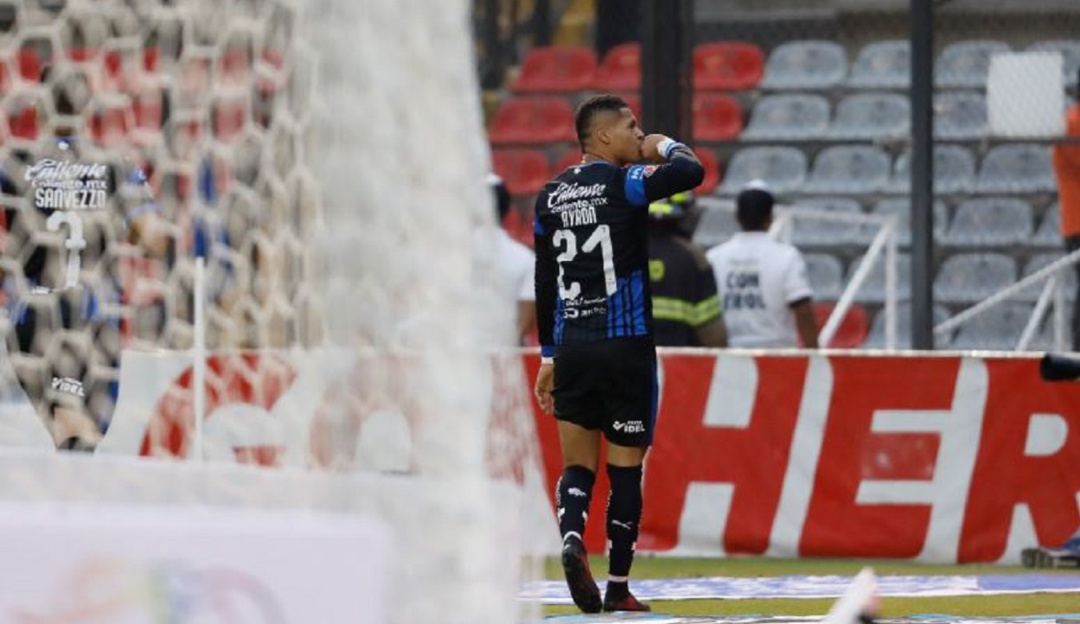 Ayron del Valle Querétaro Veracruz: Ayron del Valle marcó y le entregó la victoria a Querétaro
