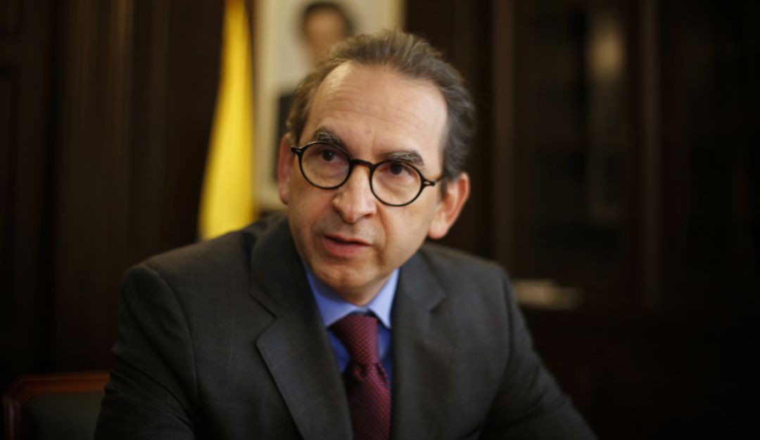 Ministro de Agricultura, Andrés Valencia